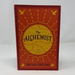 The Alchemist 25th Anniversary Edition - Red and Yellow Cover